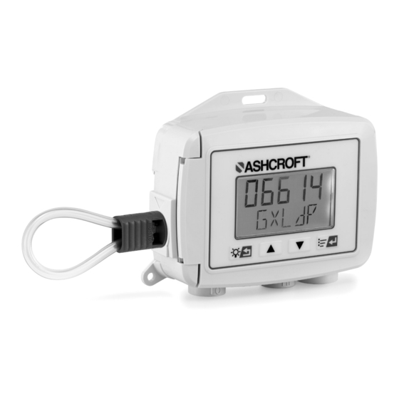 Ashcroft GXLdp Installation And Operating Instructions Manual