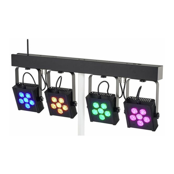 thomann Stairville Compact LED-Bar CLB8 User Manual