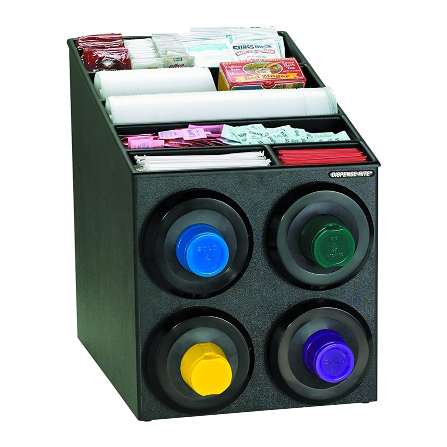 Dispense-Rite SLR-2 Series Installation & Baffle Selection Instructions