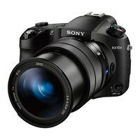 Sony DSC-RX10M3 How To Use Manual