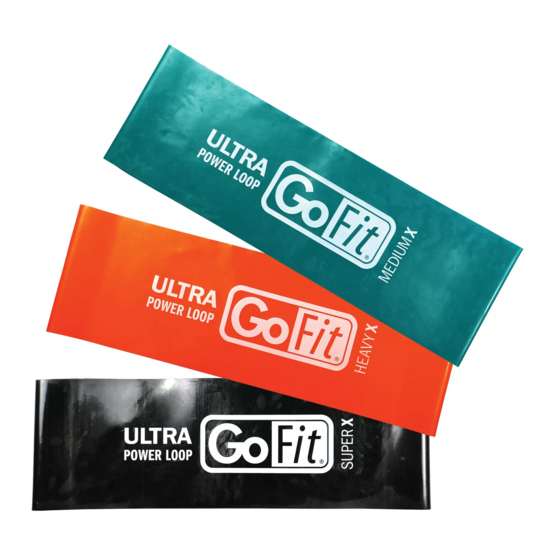 GoFit UltraPowerLoops Training Manual