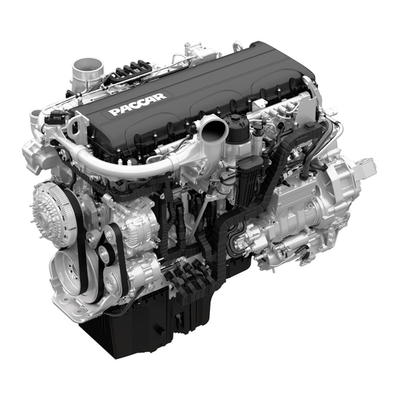 Paccar MX-11 Operator's Manual