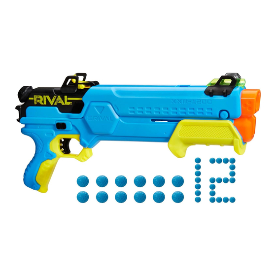 Hasbro NERF RIVAL FORERUNNER XXIII-1200 Quick Start Manual