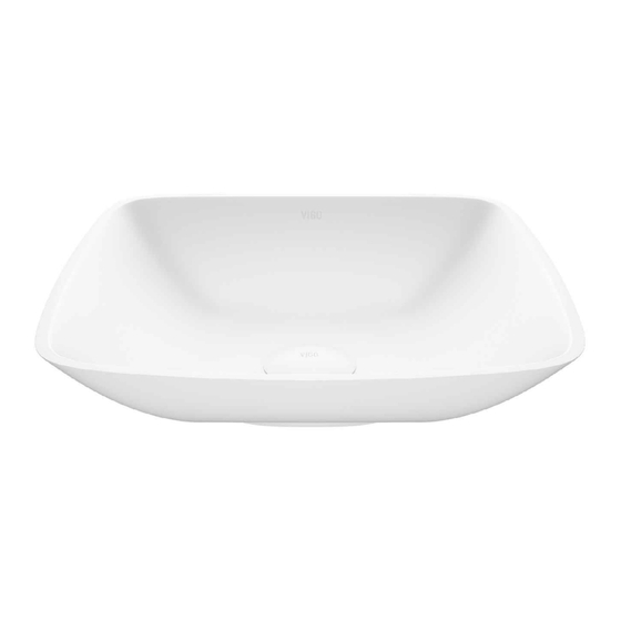 VIGO Matte Stone VG04009 Manual