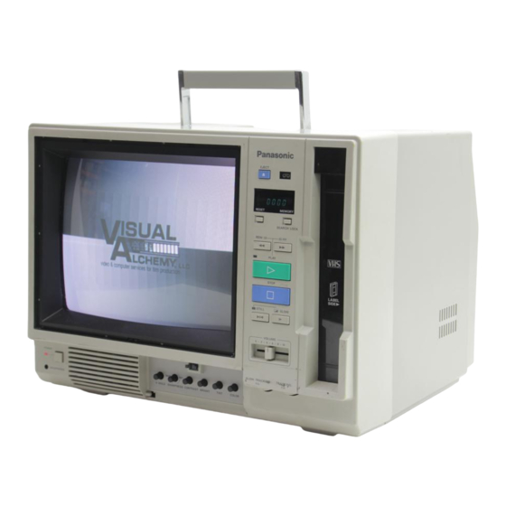 Panasonic National AG-500-E Service Manual