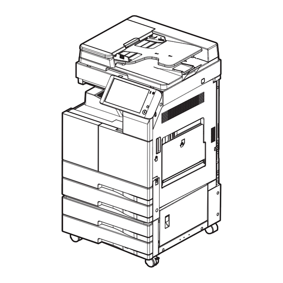 Sindoh N620 Series Installation Manual