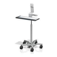 Gcx Variable Height Roll Stand with Storage Bay Installation Manual