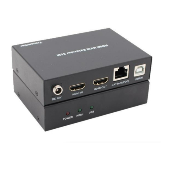 Monoprice 34898 HDMI KVM Extender Manuals