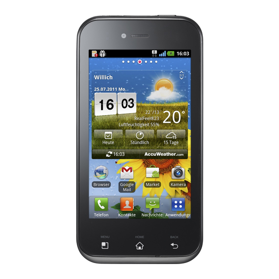 LG E730 User Manual