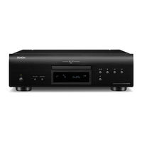 Denon DCD-1600NE Owner's Manual