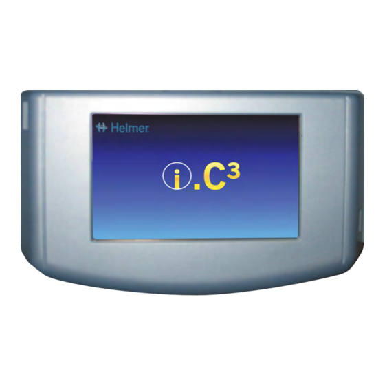 Helmer Scientific i.C3 iLR105-GX User Manual