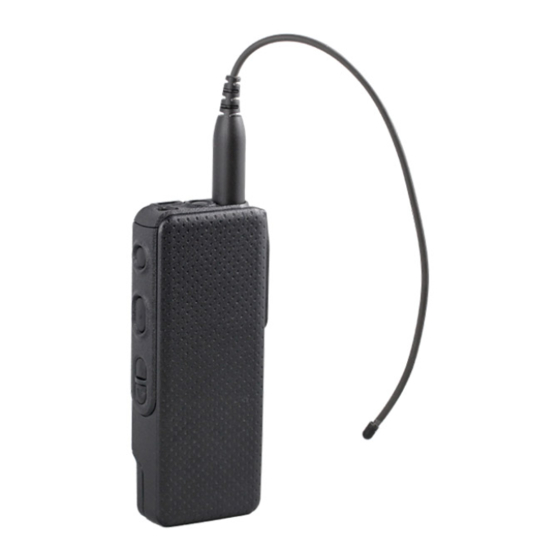 Motorola APX 3000 Quick Reference Card