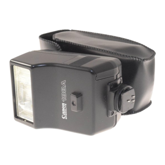 Canon SPEEDLITE 188A Manual