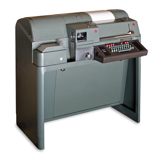 Teletype 28 Manual