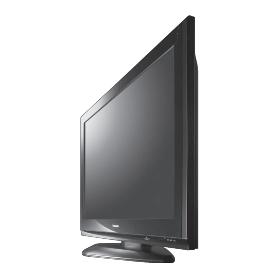 Panasonic Viera TH-50PZ750 Quick Start Manual