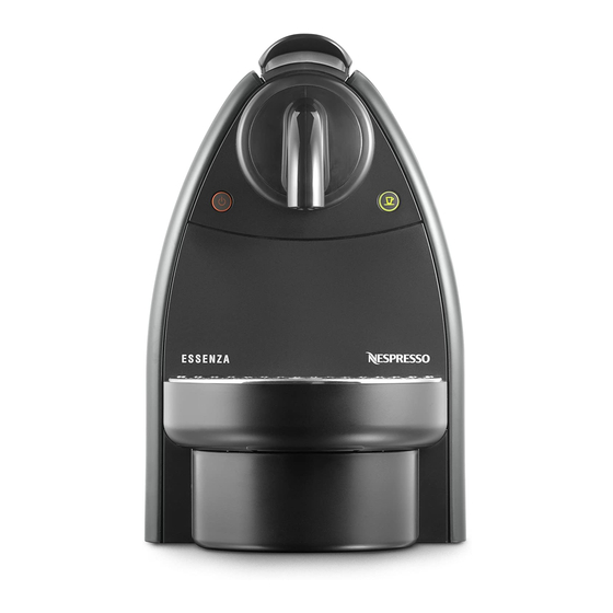 Nespresso Essenza D91 Service Manual