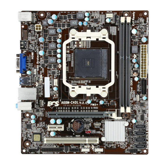 ECS A68M-C4DL User Manual