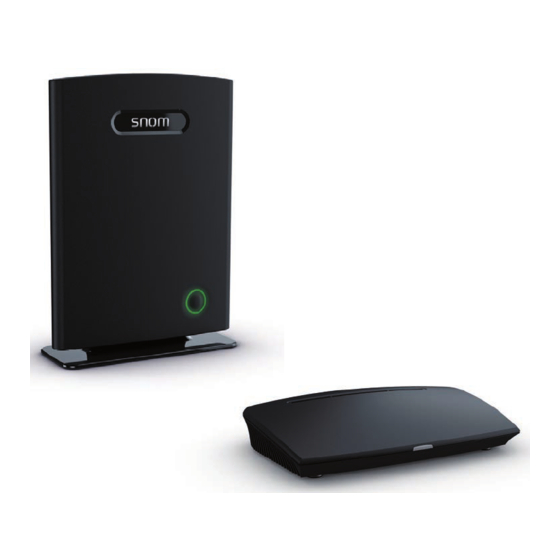 Snom M700 Admin And Installation Manual