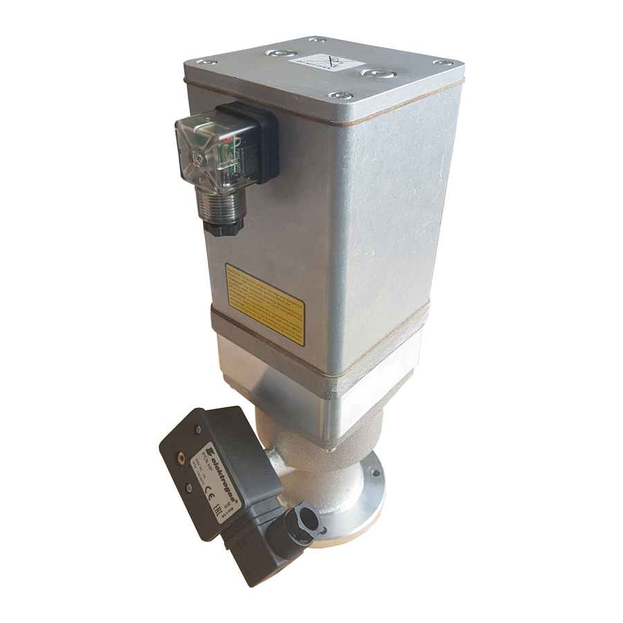 Elektrogas VMH DN Series Manual