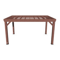 Backyard Discovery 14x10 BROCKTON PERGOLA Owner's Manual & Assembly Instructions