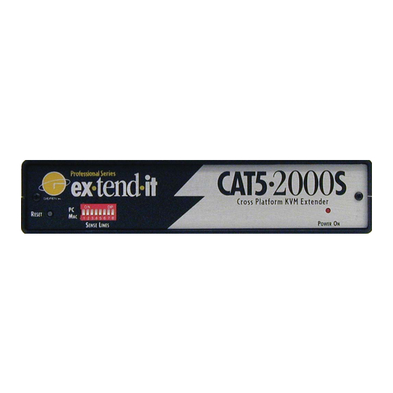 Gefen CAT5-2000 User Manual