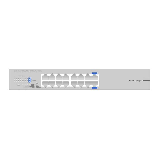 H3C Magic BS200 GE Series Installation Manual