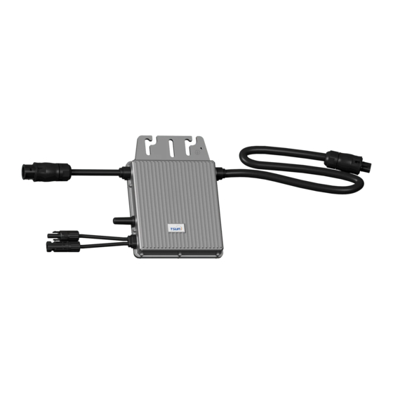 Tsun TSOL-MS300 Balcony User Manual