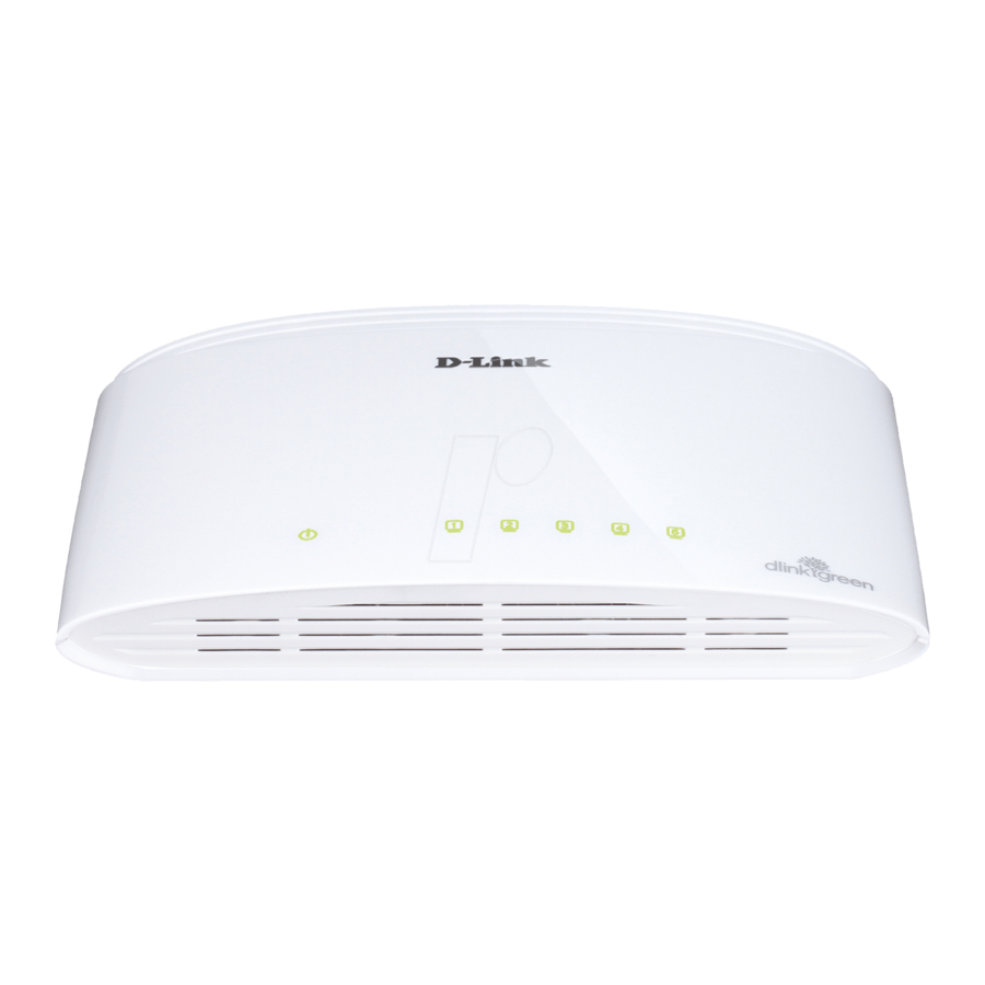 D-Link DGS-1005D Manual