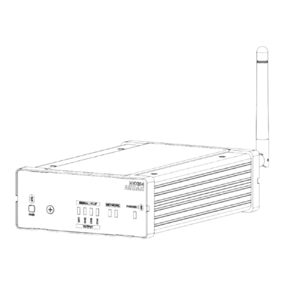 AUDAC NIO2 Series Hardware Manual