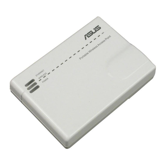 Asus WL-330GE - Wireless Access Point User Manual