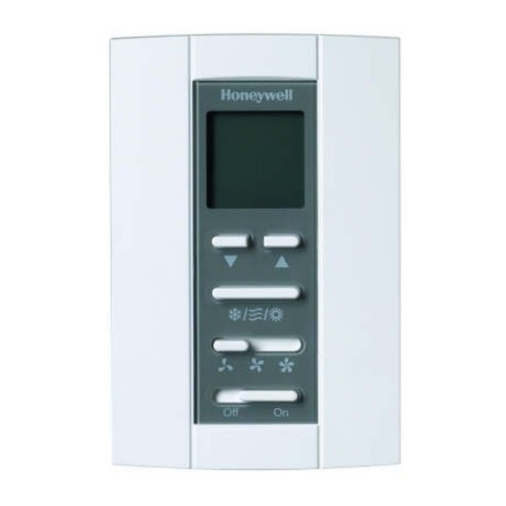conexión y configuración del termostato Honeywell proSerie. en modo Solo  frio 