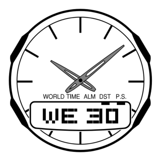 Casio 3312 Operating Instructions