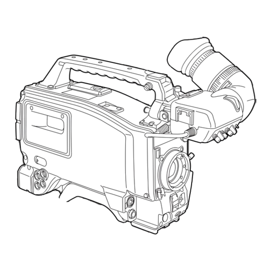 PANASONIC AJ-D610WBP OPERATING INSTRUCTIONS MANUAL Pdf Download | ManualsLib