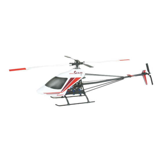 GRAUPNER Skalar Electric Helicopter Manuals