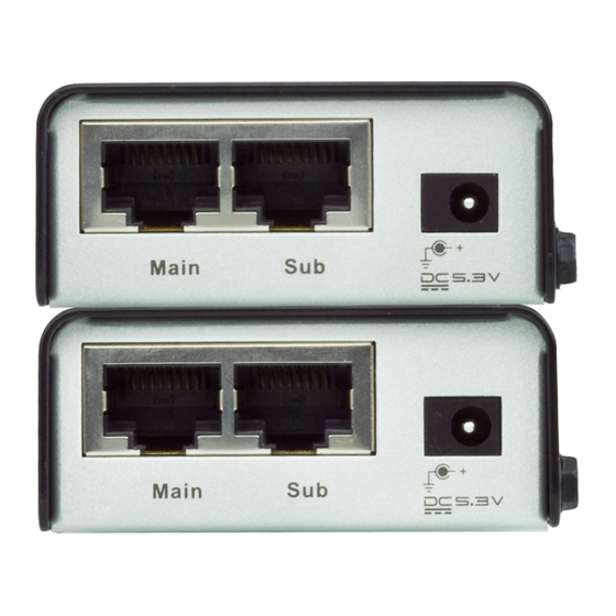 ATEN VE602T Quick Start Manual