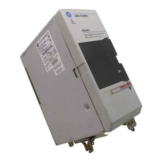 Allen-Bradley 1394 SERCOS Installation Manual