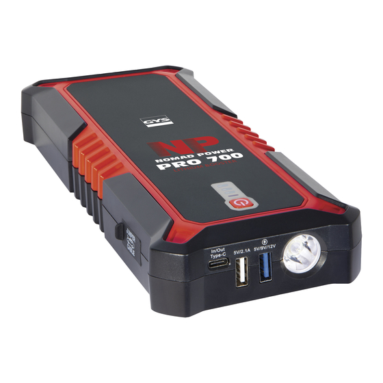 GYS NOMAD POWER PRO 700 Manual
