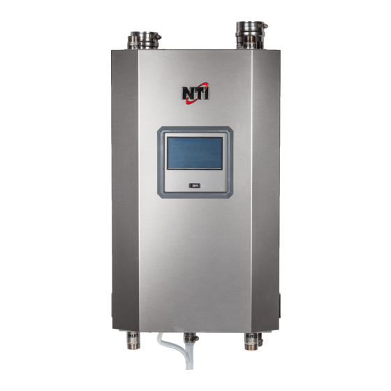 NTI Trinity TFT Series Quick Start Manual
