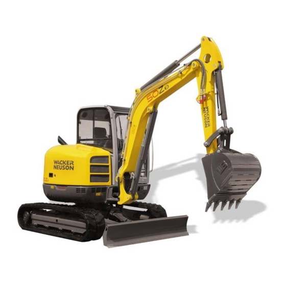 Wacker Neuson 50Z3 Operator's Manual