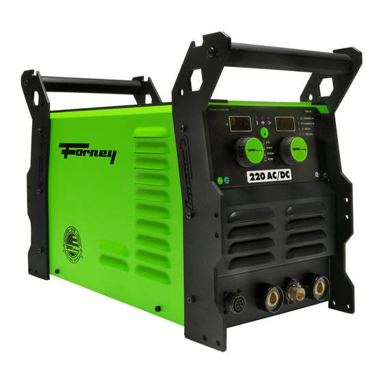 Forney 220 AC/DC Operating Manual