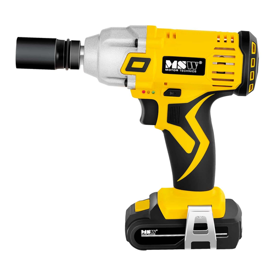 MSW CIW18VL User Manual