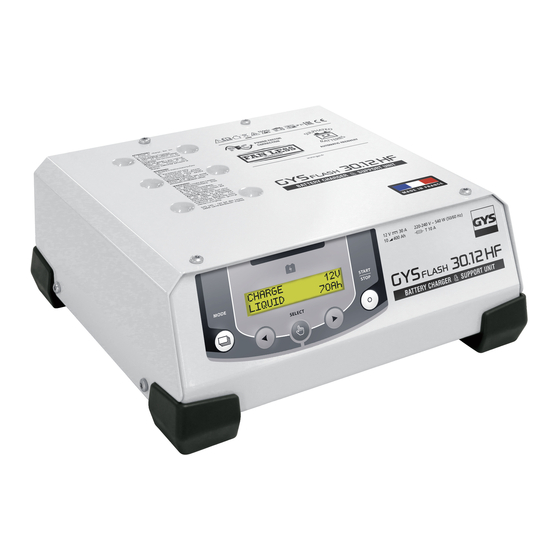 GYS GYSFLASH 30-12 HF Manual