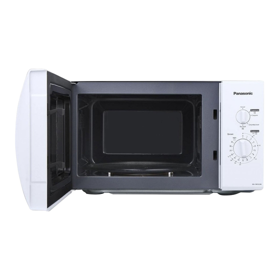 Panasonic NN-SM332W Operating Instructions Manual