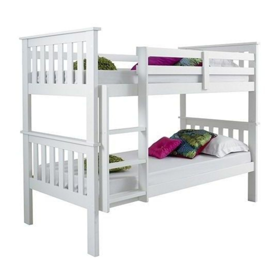 Happybeds Atlantis Bunk Bed Assembly Instructions Manual