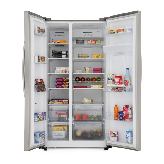 User Manuals: Hisense RS741N4WC11 Side-by-Side Fridge