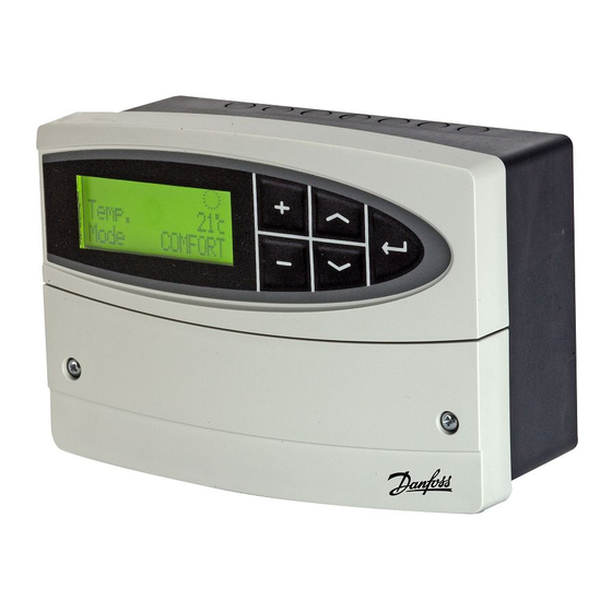 Danfoss ECL Comfort 110 Operating Manual