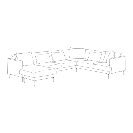 Scapa Cornersofa 2H3- Chaislong L TD S0001 Assembly