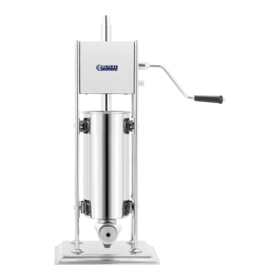 Royal Catering CHURROS MAKER MACHINE User Manual