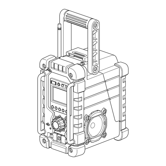 Makita BMR103 Instruction Manual