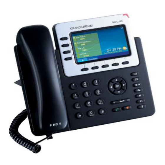 Grandstream Networks GXP2130 Phonebook Manual